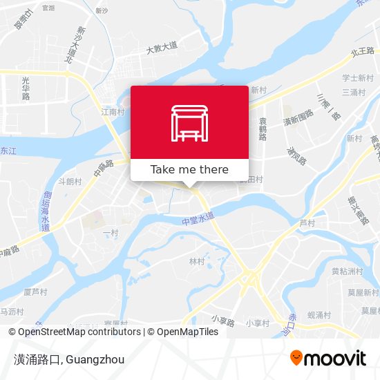 潢涌路口 map