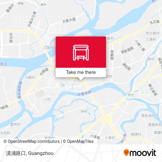 潢涌路口 map