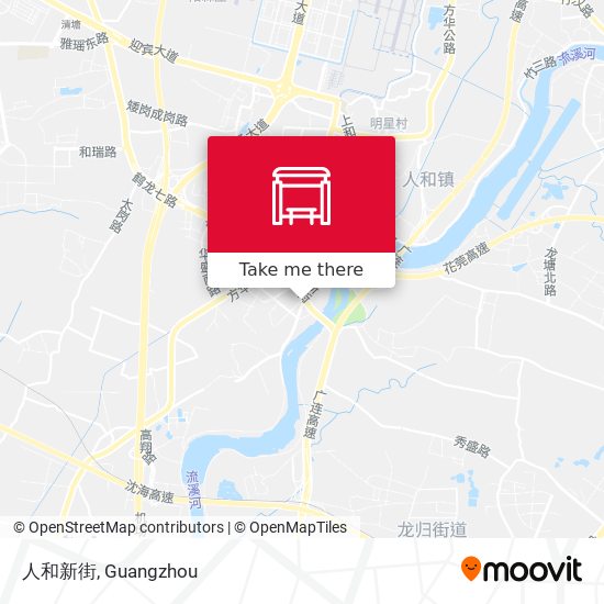 人和新街 map