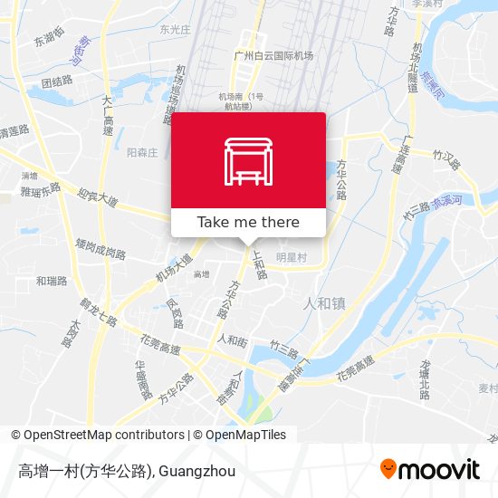 高增一村(方华公路) map