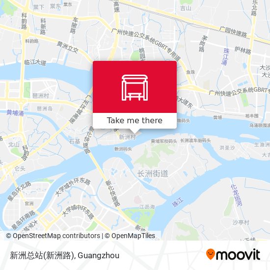 新洲总站(新洲路) map