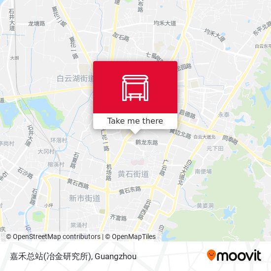 嘉禾总站(冶金研究所) map