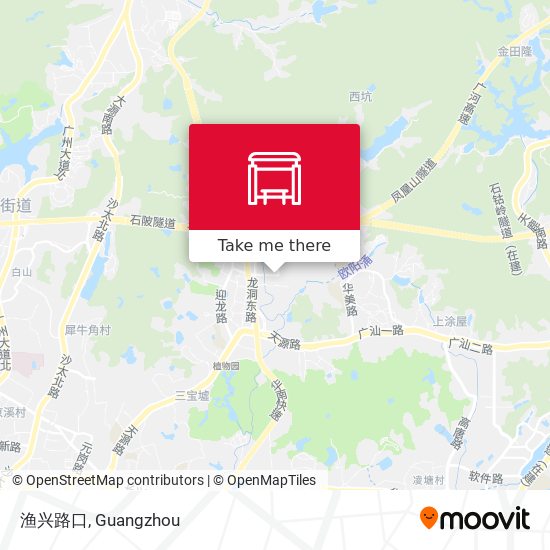 渔兴路口 map