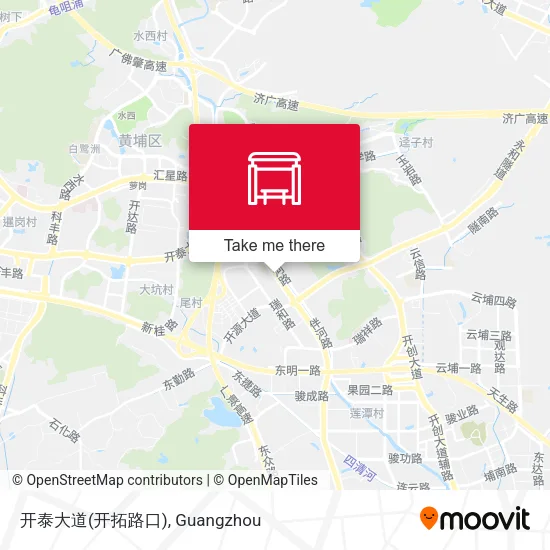 开泰大道(开拓路口) map