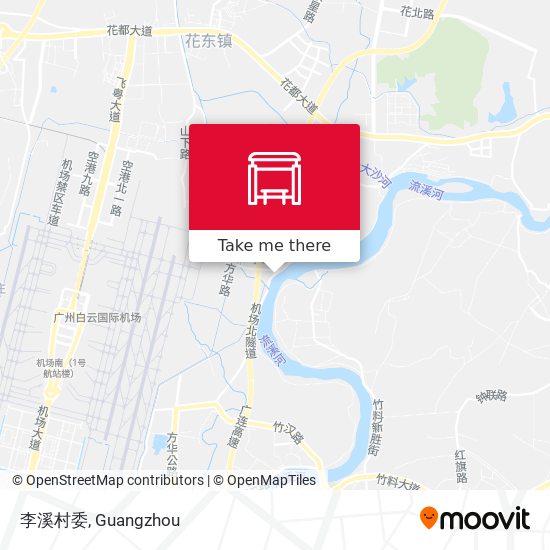 李溪村委 map