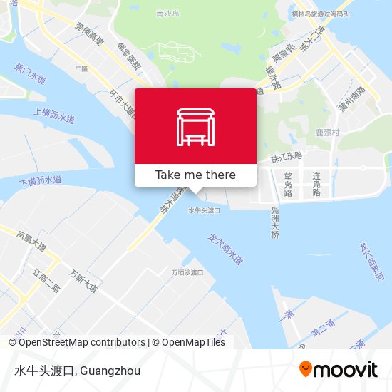 水牛头渡口 map
