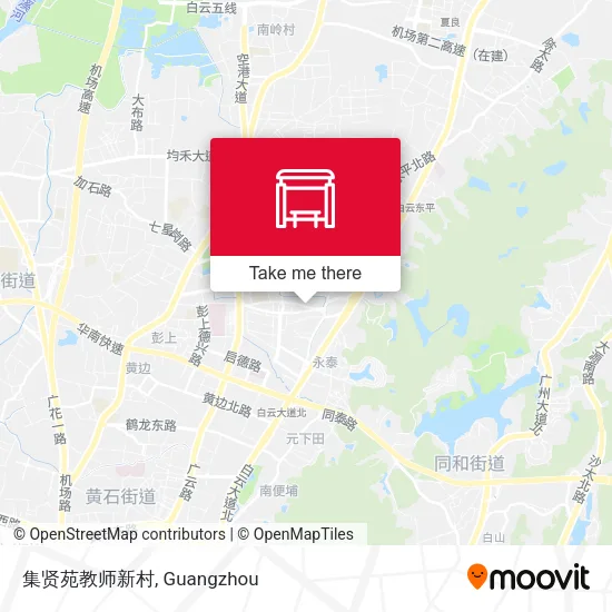 集贤苑教师新村 map