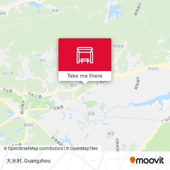大水村 map