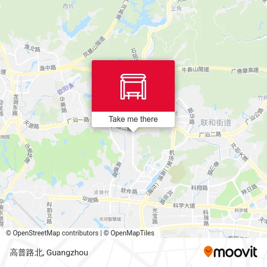 高普路北 map