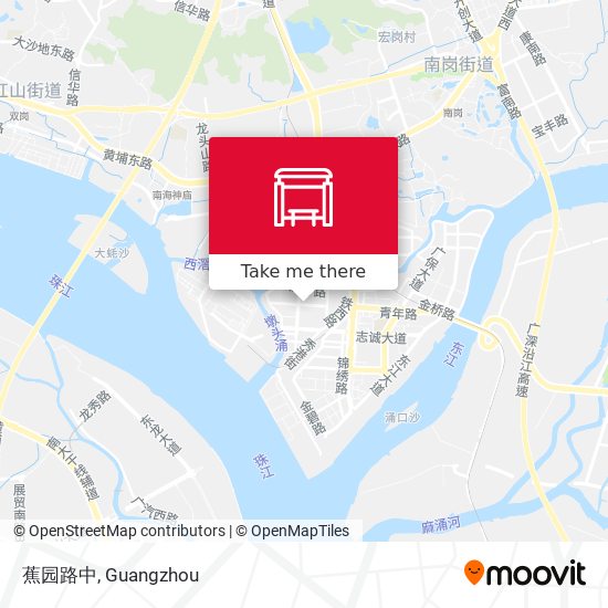 蕉园路中 map