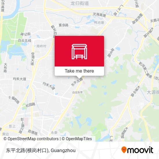 东平北路(横岗村口) map