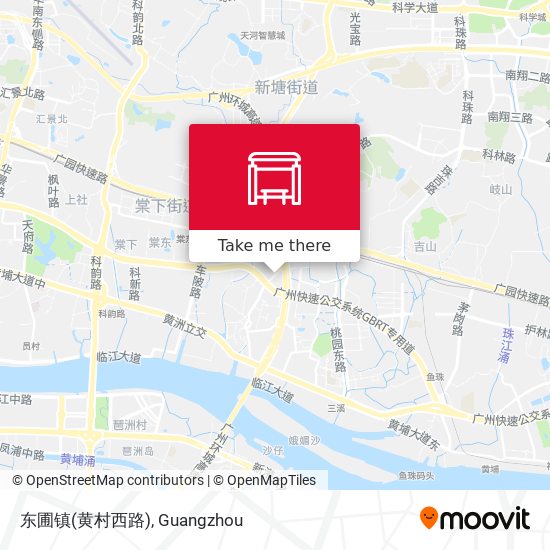 东圃镇(黄村西路) map