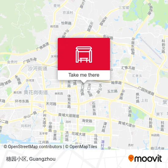 穗园小区 map