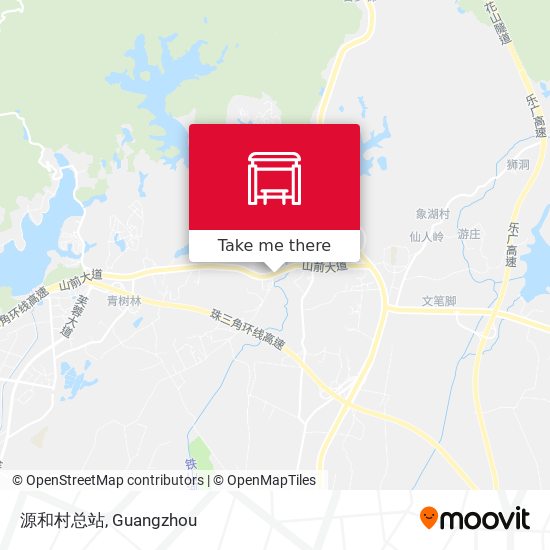 源和村总站 map