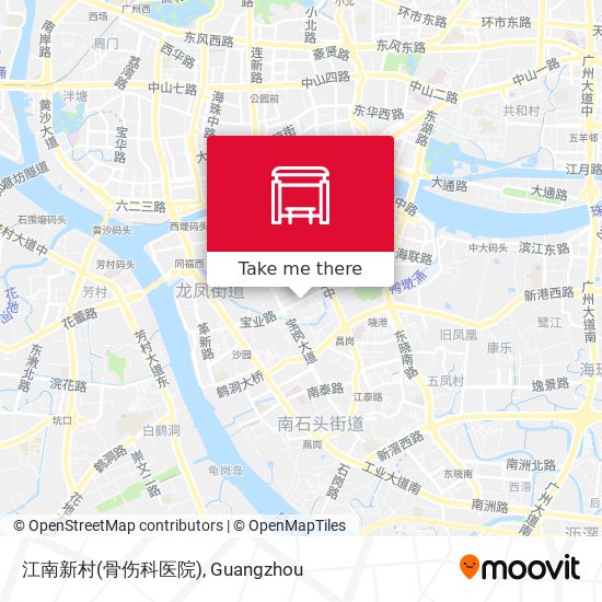 江南新村(骨伤科医院) map
