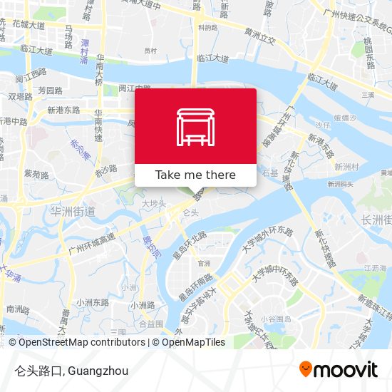 仑头路口 map
