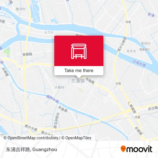 东涌吉祥路 map