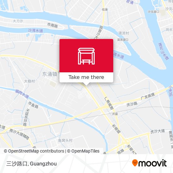 三沙路口 map