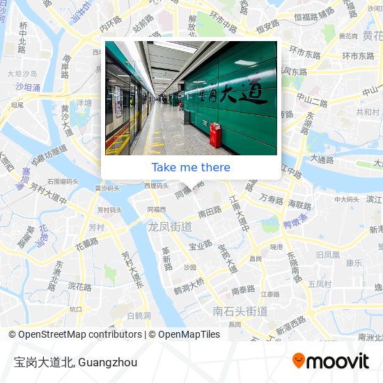 宝岗大道北 map
