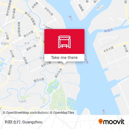 利联仓行 map