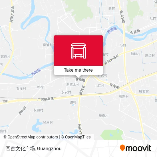 官窑文化广场 map