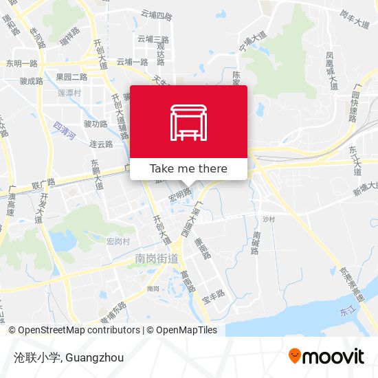 沧联小学 map