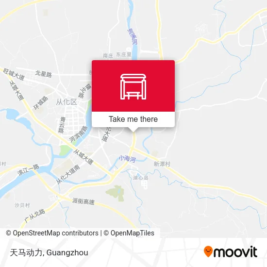 天马动力 map
