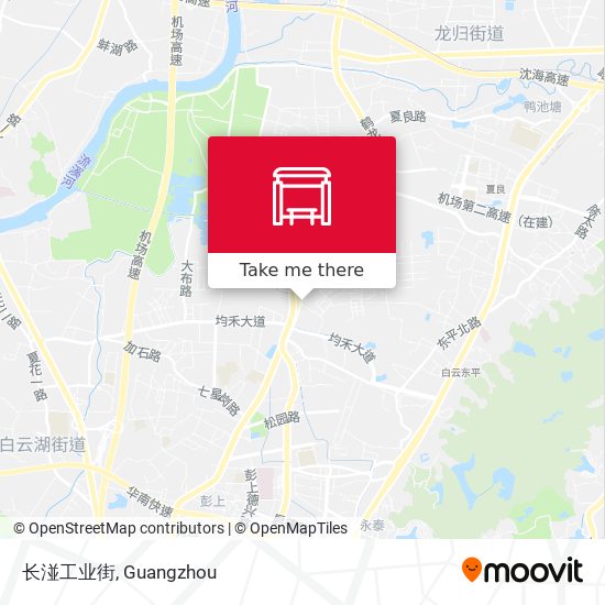 长湴工业街 map