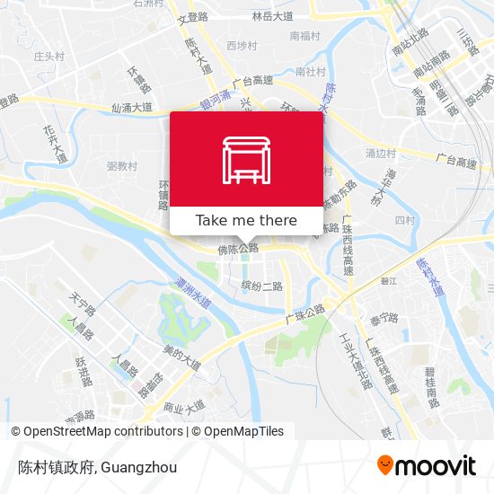 陈村镇政府 map