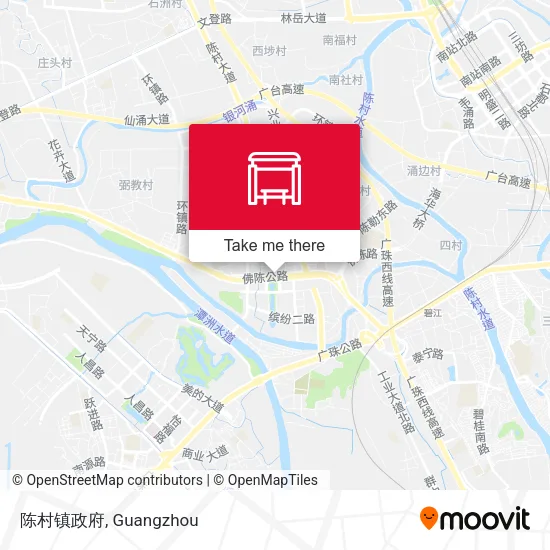 陈村镇政府 map