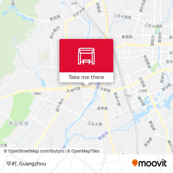 毕村 map