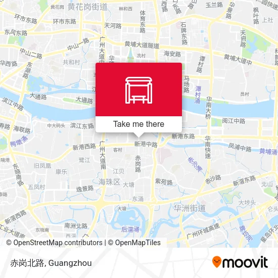 赤岗北路 map