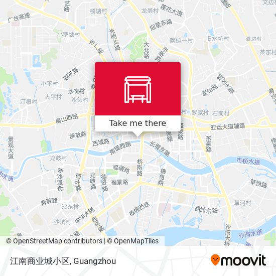 江南商业城小区 map