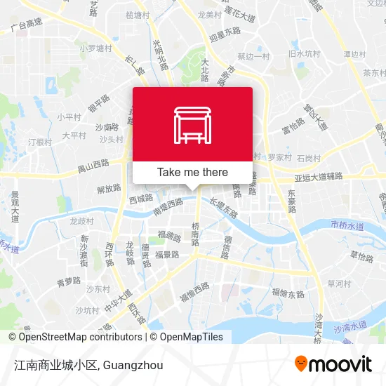 江南商业城小区 map