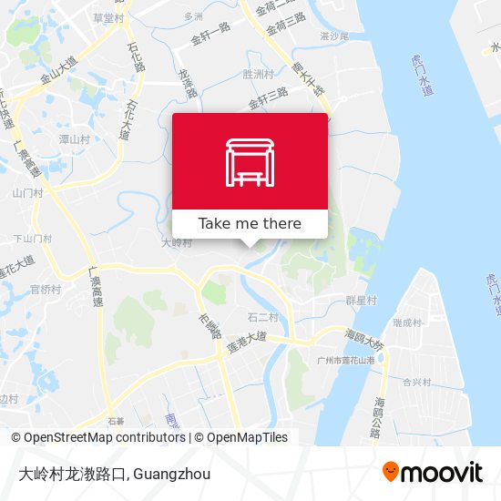 大岭村龙漖路口 map