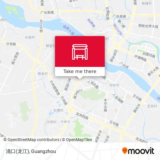 涌口(龙江) map
