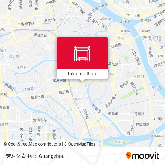 芳村体育中心 map