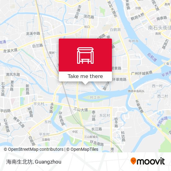 海南生北坊 map