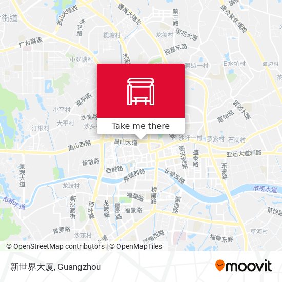 新世界大厦 map