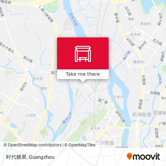 时代糖果 map