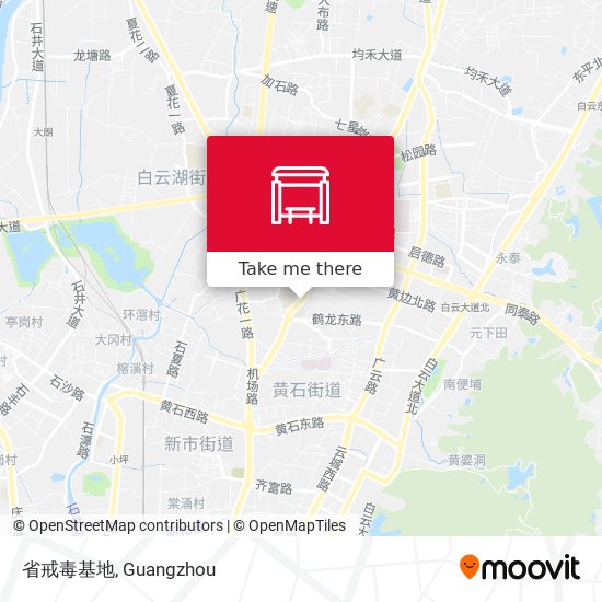 省戒毒基地 map