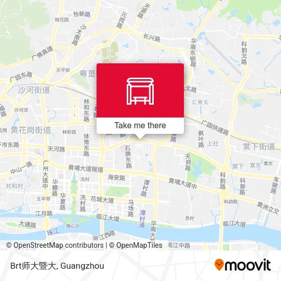 Brt师大暨大 map