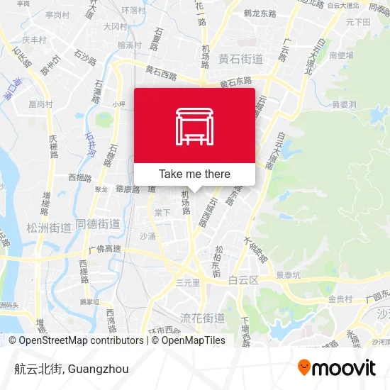 航云北街 map