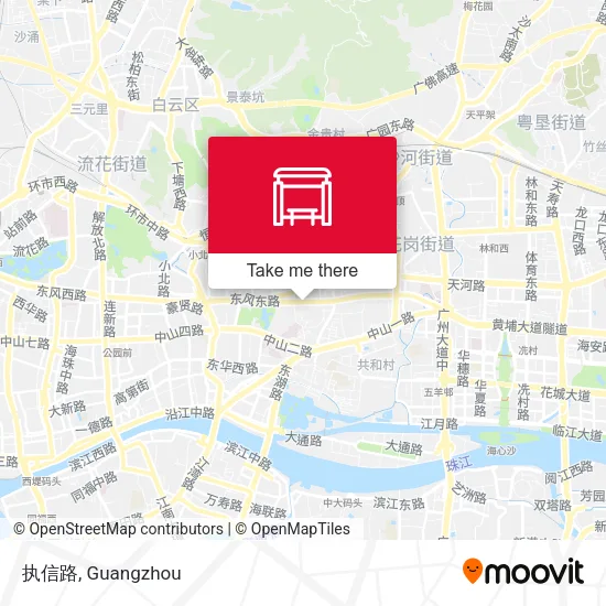 执信路 map