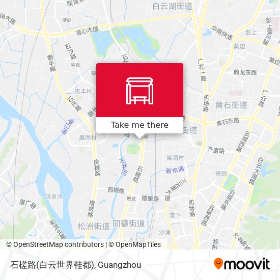 石槎路(白云世界鞋都) map