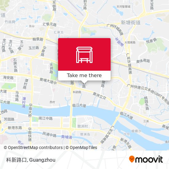 科新路口 map