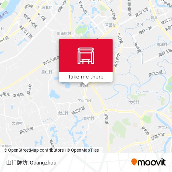 山门牌坊 map