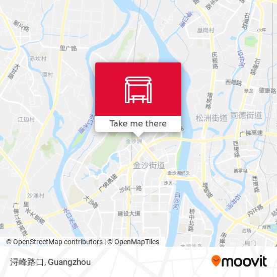 浔峰路口 map