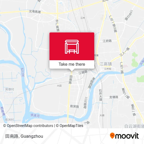 田南路 map
