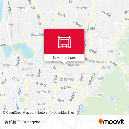 黄鹤路口 map